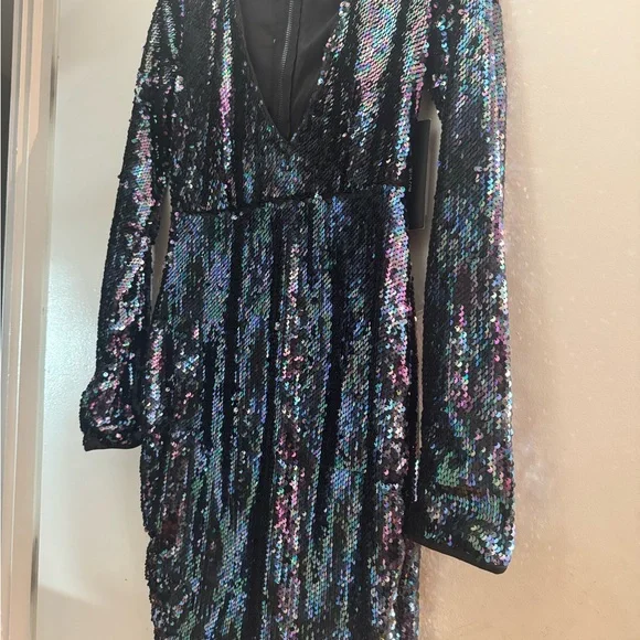 Ulu Multicolor Sequin Dress - Picture 1 of 5